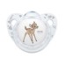 Nuk Dumbo Ελαφάκι Λευκό πιπίλα Silicone 6-18m