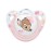Nuk Dumbo Ελαφαντάκι Ροζ πιπίλα Silicone 6-18m