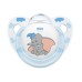 Nuk Dumbo Ελαφαντάκι Γαλάζιο πιπίλα Silicone 6-18m