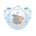Nuk Dumbo Ελαφαντάκι Γαλάζιο πιπίλα Silicone 6-18m