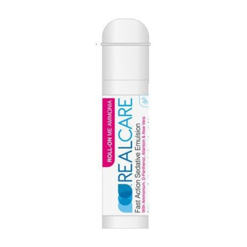 RealCare Roll-on για τα τσιμπήματα με Αμμωνία 25ml