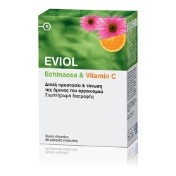 Eviol Echinacea & Vitamin C 30caps
