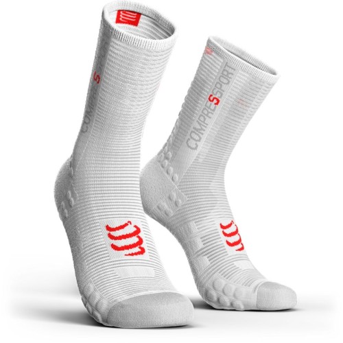 Compressport V3 Smart Bike Socks Ασπρη
