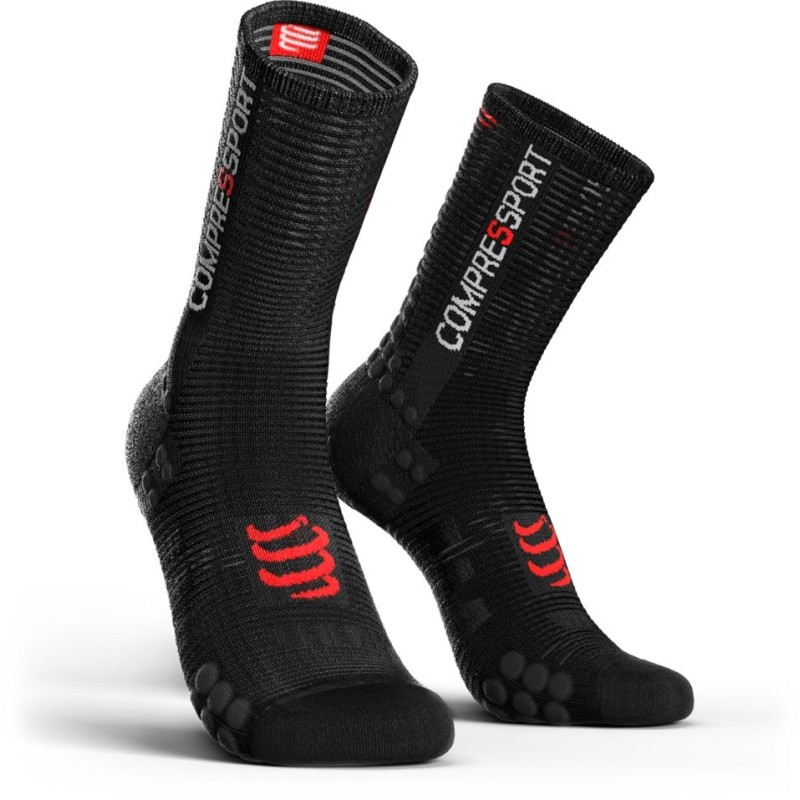Compressport V3 Smart Bike Socks Μαύρη