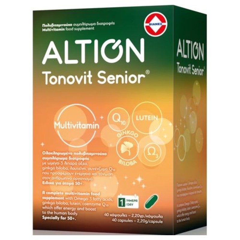 Altion Tonovit Senior 40caps Altion Tonovit Senior 40caps