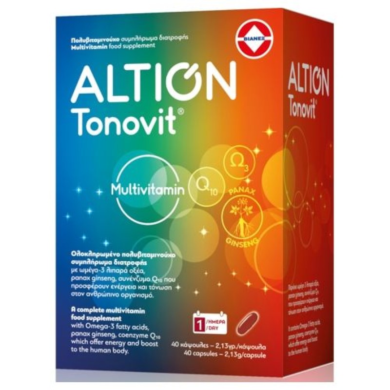 Altion Tonovit 40caps Altion Tonovit 40caps