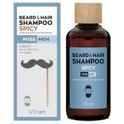 Vican Wise Men Beard & Hair Shampoo Spicy 200ml