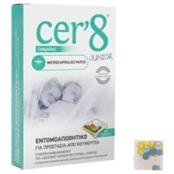Vican Cer'8 Junior Εντομοαπωθητικό Microcapsules Patch 24τμχ