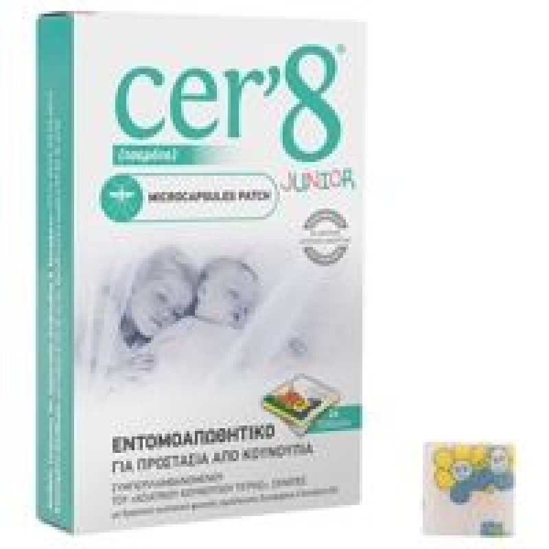 Vican Cer'8 Junior Εντομοαπωθητικό Microcapsules Patch 24τμχ Vican Cer'8 Junior Εντομοαπωθητικό Microcapsules Patch 24τμχ