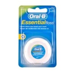 Oral-B Essential Floss Mint Κηρωμένο 50m