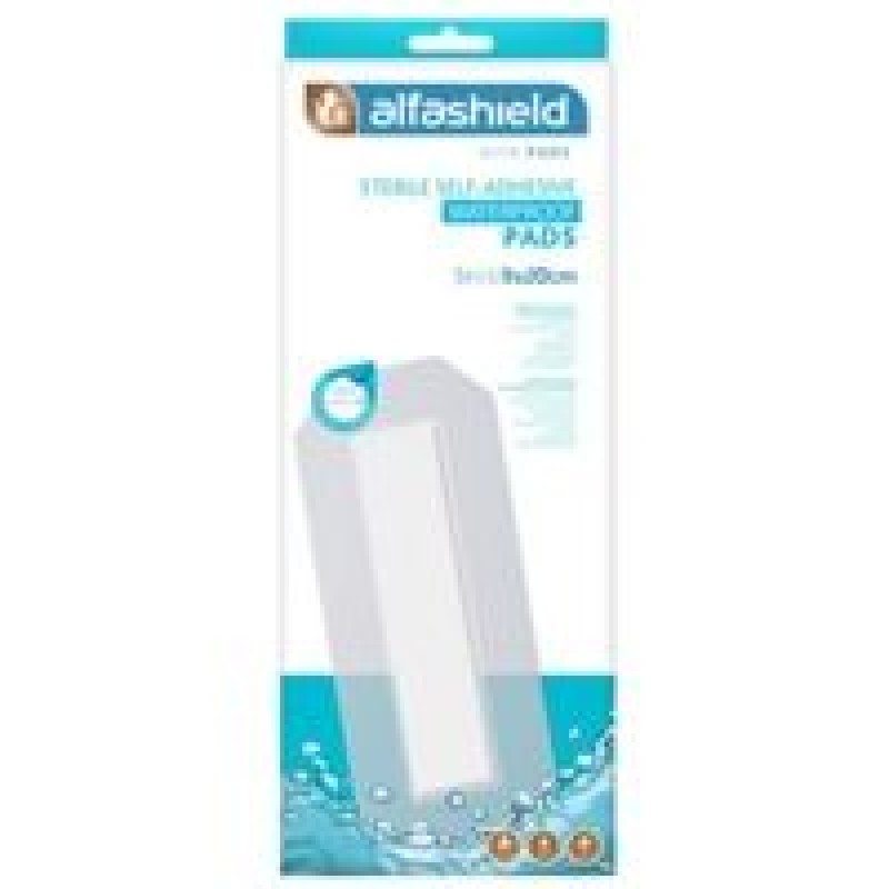 AlfaShield Αδιάβροχα Αυτοκόλλητα Επίθεματα 9*20cm 5τμχ