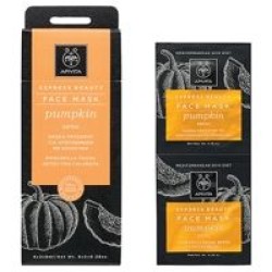 Apivita Express Beauty Μάσκα για Αποτοξίνωση με Κολοκύθα 2*8ml
