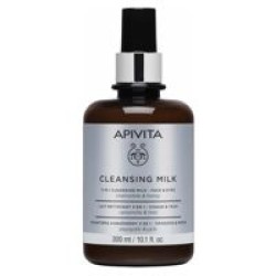 Apivita Γαλάκτωμα Προσώπου & Ματιών 3 σε 1 με Χαμομήλι & Μέλι 300ml