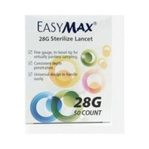 Heremco Easymax 28G Αποστειρωμένοι Σκαρφιστήρες 50τμχ