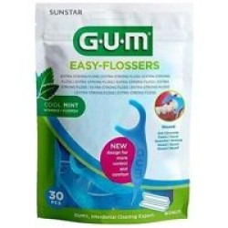 Gum 890 Easy Flossers Cool Mint 30τμχ