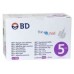 BD Βελονάκια για Πένα 5*0,25mm 31G 100τμχ