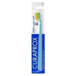Curaprox CS 3960 Super Soft Πετρόλ-Κίτρινο