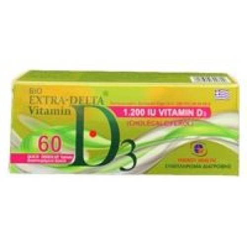 Medichrom Bio Extra Delta Vitamin D3 1200iu 60tabs