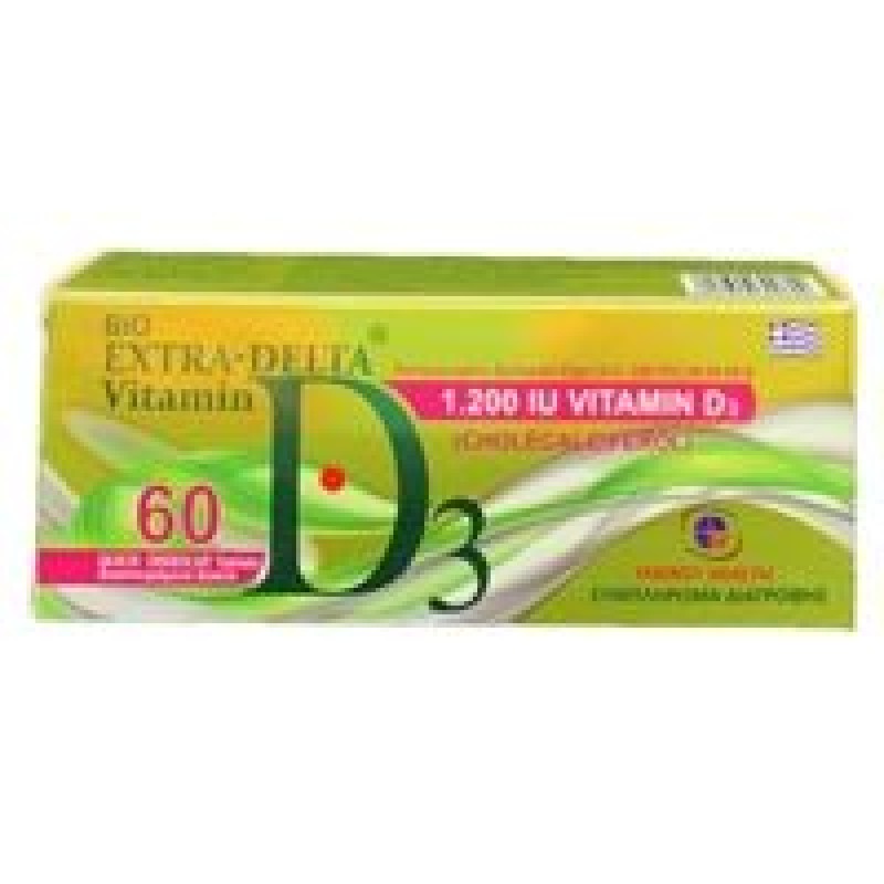Medichrom Bio Extra Delta Vitamin D3 1200iu 60tabs