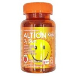 Altion Kids D3 Sun Φράουλα 60gummies