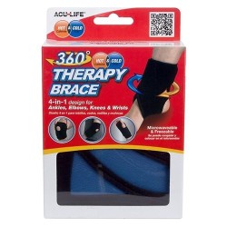 Acu-Life 3 σε 1 Νάρθηκας Neopren Με Ενσωματωμένη Παγο-Θερμοκύστη Για Γόνατο, Αγκώνα, Αστράγαλο