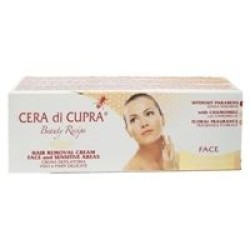 Cera Di Cupra Κρέμα Αποτρίχωσης για το Πρόσωπο και τις Ευαίσθητες Περιοχές 50ml