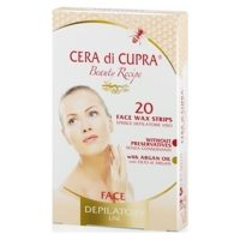 Cera Di Cupra Wax Face Strips 20τμχ