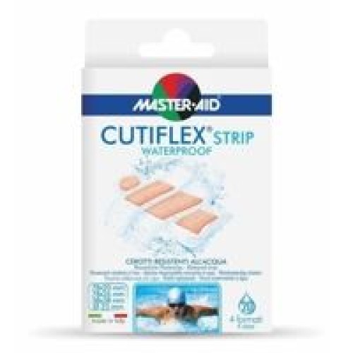 Master Aid Cutiflex Strip  Waterproof Διάφορα 20τμχ