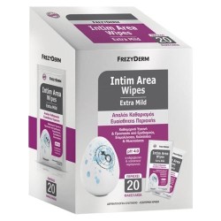 Frezyderm Intim Area Wipes Ph4.0 Extra Mild 20τμχ