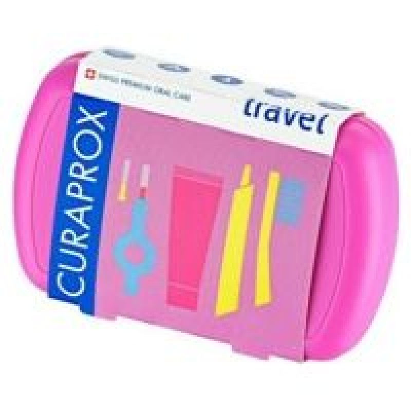 Curaprox Travel Set Ροζ Curaprox Travel Set Ροζ