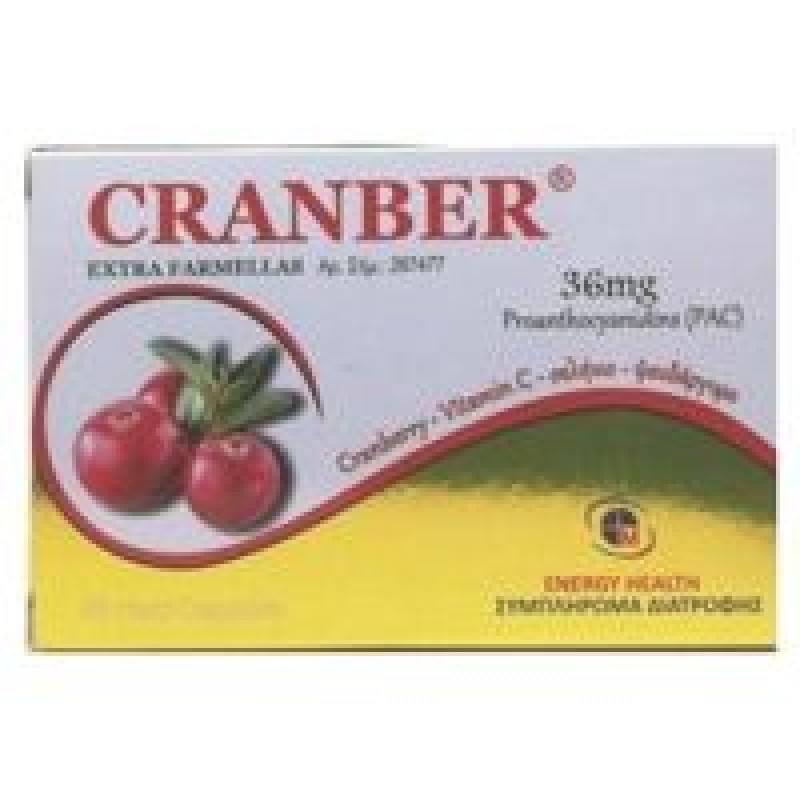 Medichrom Cranber Extra Farmellas 36mg 60caps Medichrom Cranber Extra Farmellas 36mg 60caps
