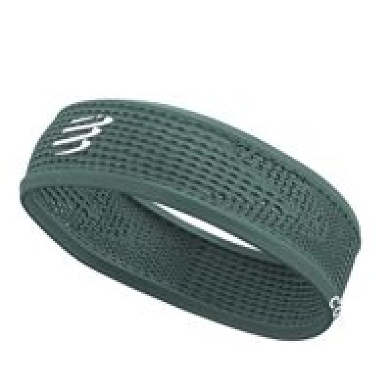 Compressport Thin Headband Silver Pine