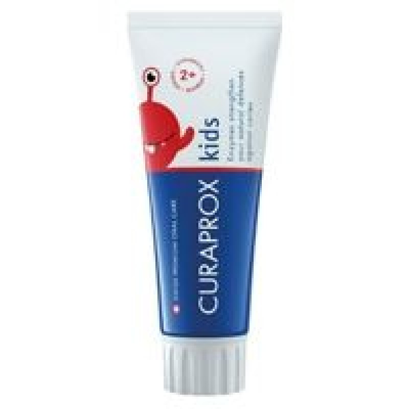 Curaprox Οδοντόκρεμα 950 ppm με Γεύση Φράουλα για 2+ 60ml Curaprox Οδοντόκρεμα 950 ppm με Γεύση Φράουλα για 2+ 60ml