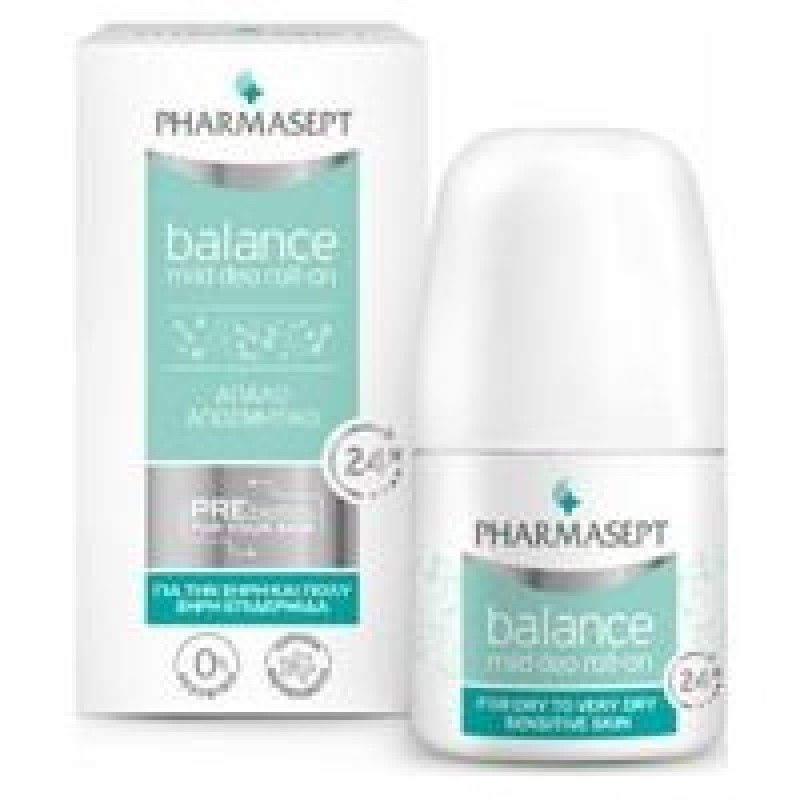 Pharmasept Balance Mild Deo 24h για Ξηρές Επιδερμίδες Roll-On 50ml Pharmasept Balance Mild Deo 24h για Ξηρές Επιδερμίδες Roll-On 50ml