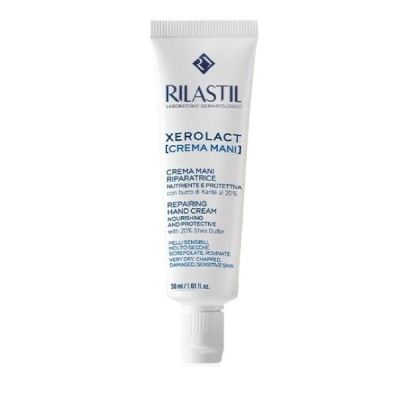 Rilastil Xerolact Repairing Αναπλαστική και Ενυδατική Κρέμα Χεριών 30ml