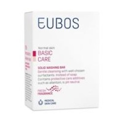 Eubos Red Solid Washing Bar 125gr