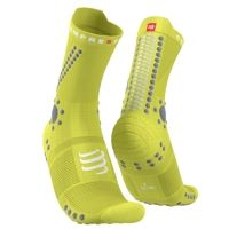 Compressport Pro Racing Socks V4.0 Trail Primerose/Alloy Compressport Pro Racing Socks V4.0 Trail Primerose/Alloy