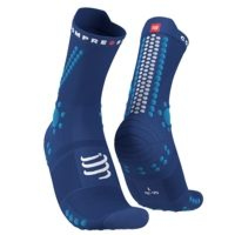 Compressport Pro Racing Socks V4.0 Trail Sodalite Fluo Blue Compressport Pro Racing Socks V4.0 Trail Sodalite Fluo Blue