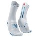 Compressport V4.0 Hi Cut Pro Racing White Fjord Blue