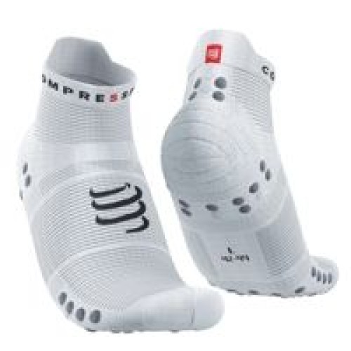 Compressport V4.0 Low Cut Pro Racing White Alloy