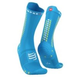 Compressport V4.0 Pro Racing Bike Fluo Blue Prime Rose
