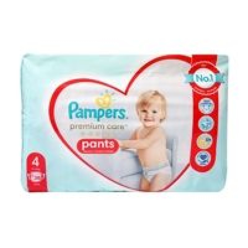 Pampers Πάνες Βρακάκι Premium Care No4 (9-15kg) 38τμχ Pampers Πάνες Βρακάκι Premium Care No4 (9-15kg) 38τμχ