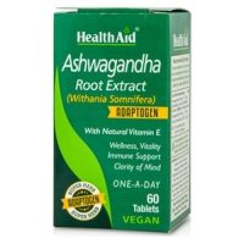 Health Aid Ashwagandha Root Extract 60tabs