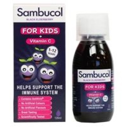 Olvos Science Sambucol Kids + Vitamin C 120ml