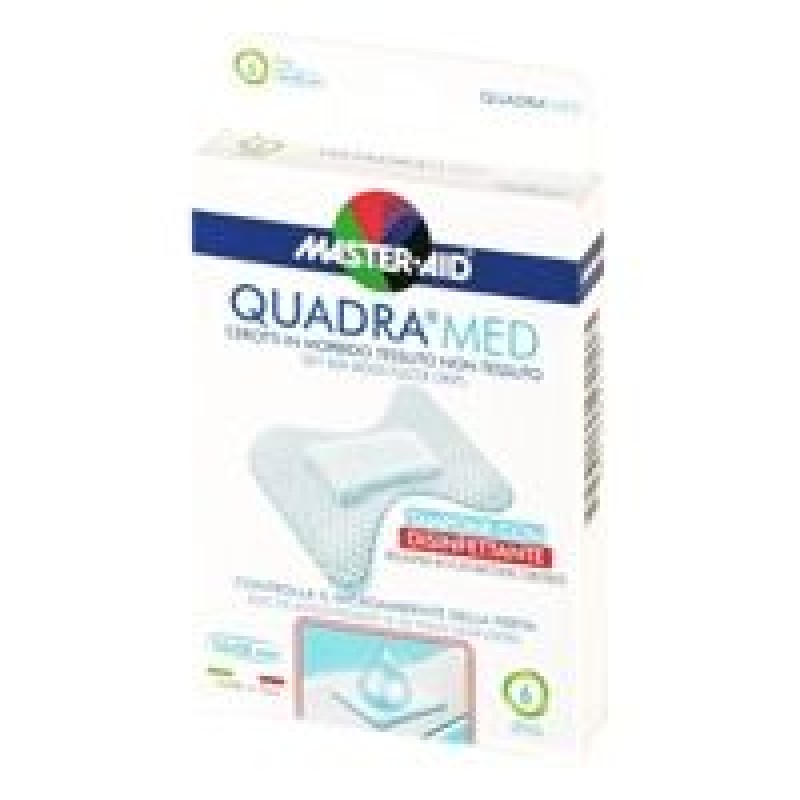 Master Aid Quadra Med Finger Λευκός Αυτοκόλλητος Μικροεπίδεσμος Δακτύλου 6 Strip