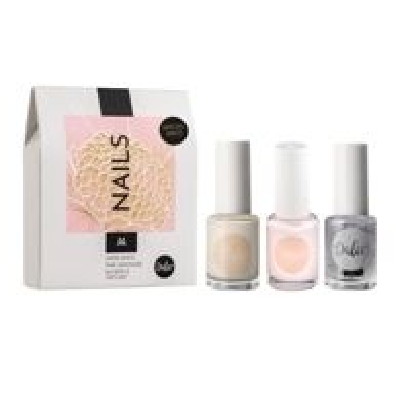 Medisei Gift Away Nails (Snow White+ Pink Lemonade + 2 in 1 Base & Top Coat) 12 ml