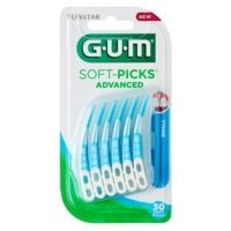 GUM Soft-Picks Advanced Μεσοδόντιες Οδοντογλυφίδες Small 30τμχ GUM Soft-Picks Advanced Μεσοδόντιες Οδοντογλυφίδες Small 30τμχ