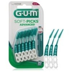 GUM Soft-Picks Advanced Μεσοδόντιες Οδοντογλυφίδες Large 30τμχ
