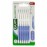 GUM Bi-Direction Μεσοδόντια Βουρτσάκια με Λαβή 0,6mm Μωβ 6τμχ