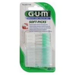 GUM 636 Soft Picks Μεσοδόντιες Οδοντογλυφίδες Extra Large 40τμχ